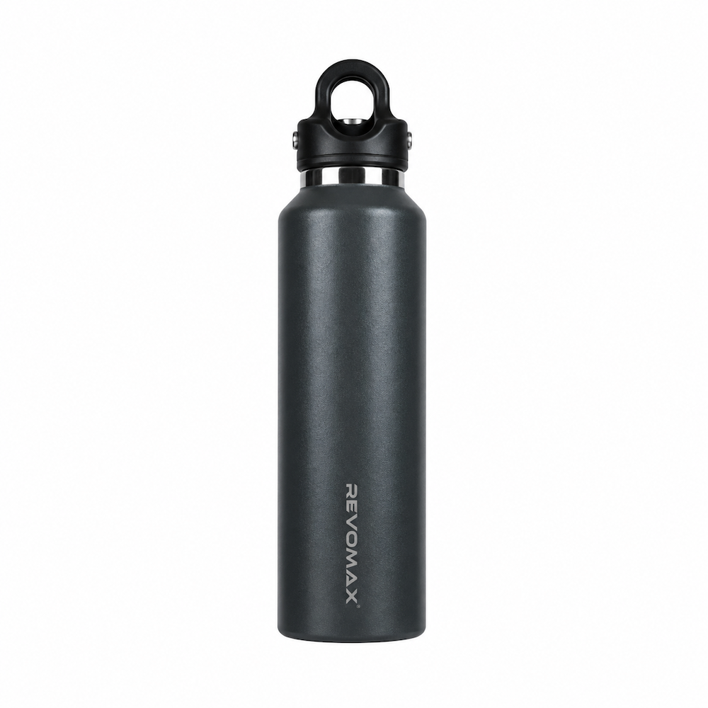 Revomax 592ml / 20oz Twist-Free 316 Stainless Steel Insulated Bottle – Dark Army Green