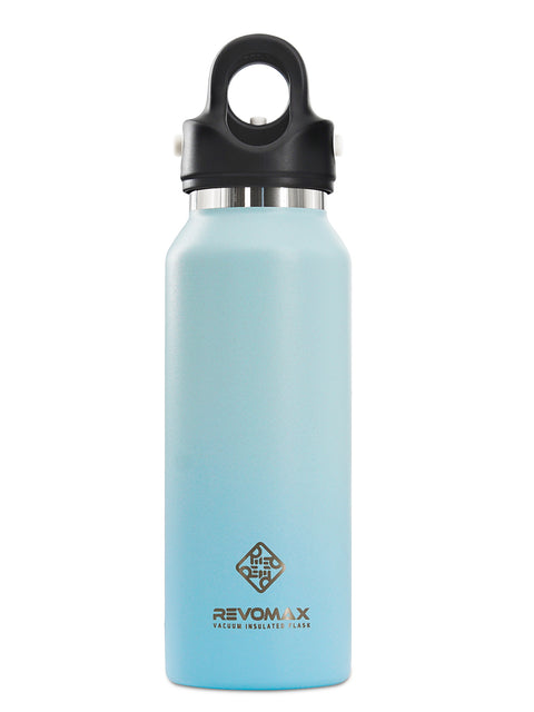 Sky Blue Revomax 355ml 12oz Slim Insulated Flask