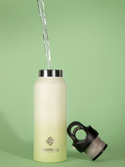 Soft Lime Revomax 355ml 12oz Slim Insulated Flask